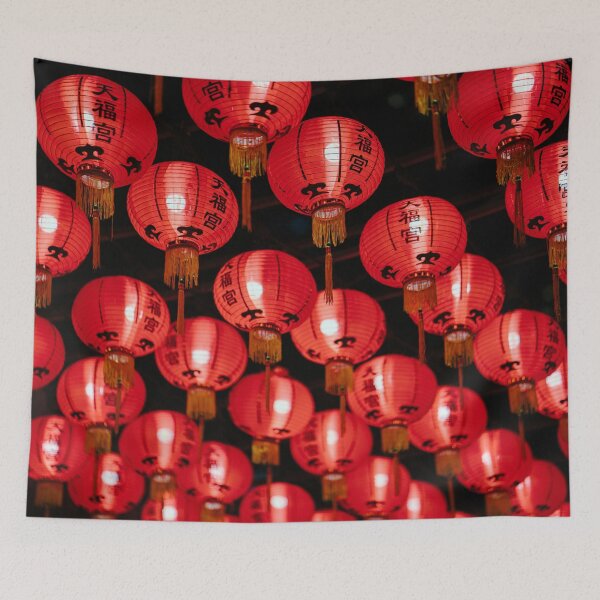 Item preview, Beautiful Red Lanterns designed and sold by coolmerchplanet.