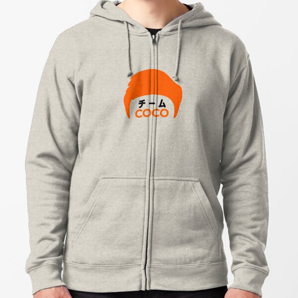 Team COCO (Kanji) Zipped Hoodie