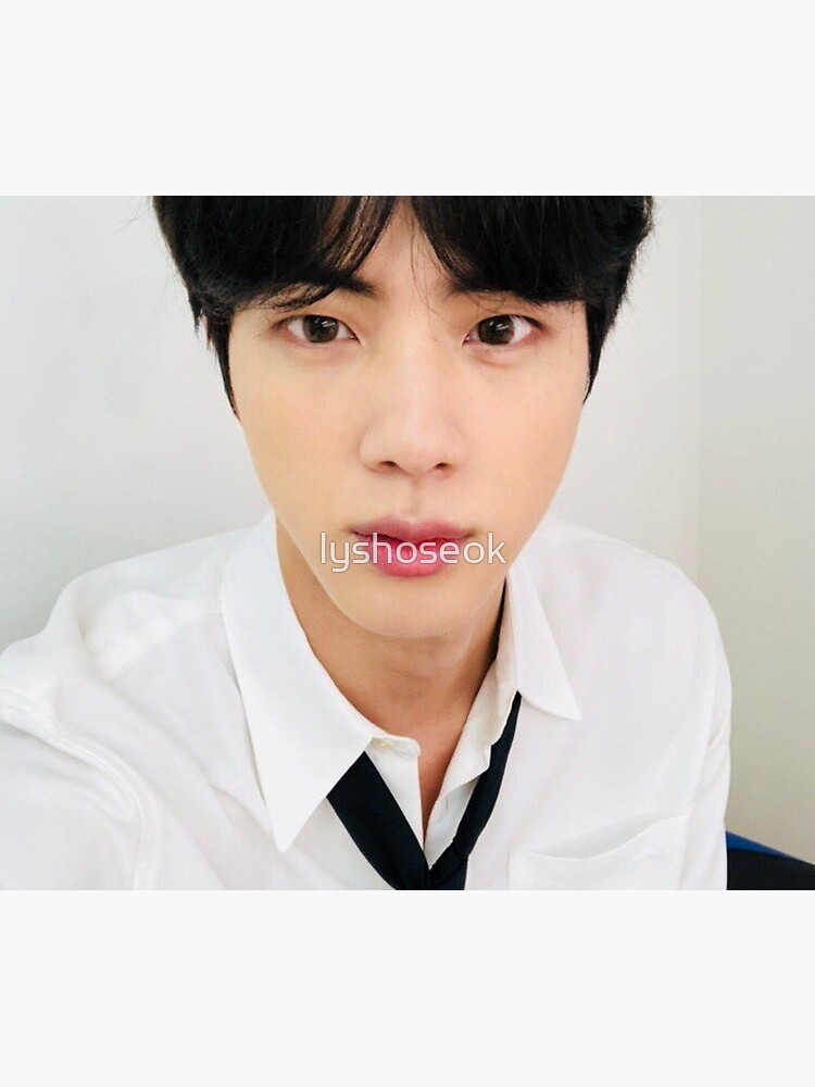BTS JIN SELCA 181122 (the cursed jin cup) by lyshoseok