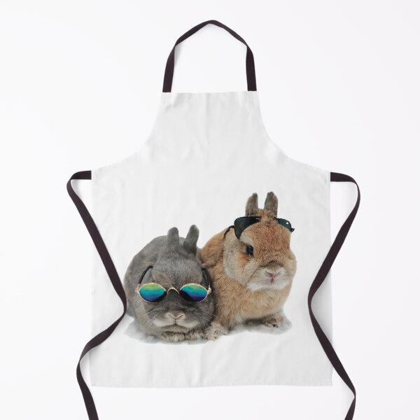 Item preview, Netherland dwarf rabbits, cutest bunnies with sunglasses designed and sold by yappei.