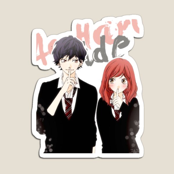 Futaba & Kou ( Ao Haru Ride ) Blue Spring Ride Sticker by babydollmerch