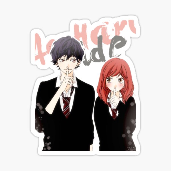 Ao Haru Ride Japanese Manga Couple Romantic Anime Cute Futaba Kou Blue  Spring Ride Hoodie Oversized Men Sweatshirt Sweater - Hoodies & Sweatshirts  - AliExpress