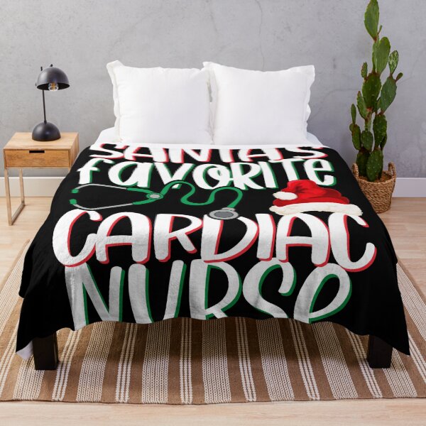 Item preview, Cardiac Nursing Shirt, Santa's Favorite Nurse Crew for Cardiac Nurse Practitioners designed and sold by WOW TeesAndThings.