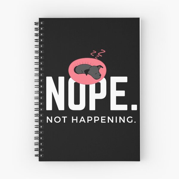 Item preview, Nope. Not happening. (Sleepy pup precariously perched) designed and sold by JellyBeenzz.