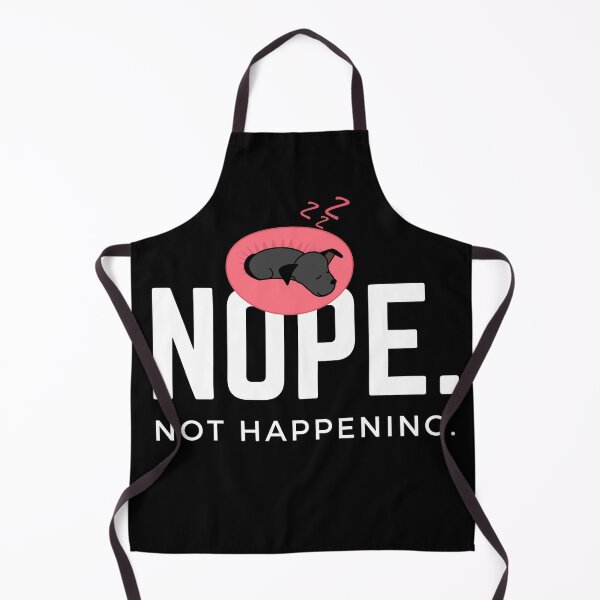 Item preview, Nope. Not happening. (Sleepy pup precariously perched) designed and sold by JellyBeenzz.
