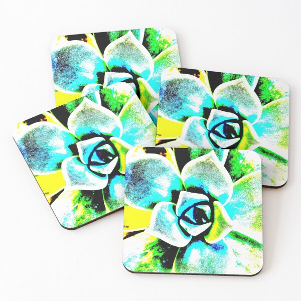 Item preview, Fun and bright succulent plant design. designed and sold by LaBellCreative.