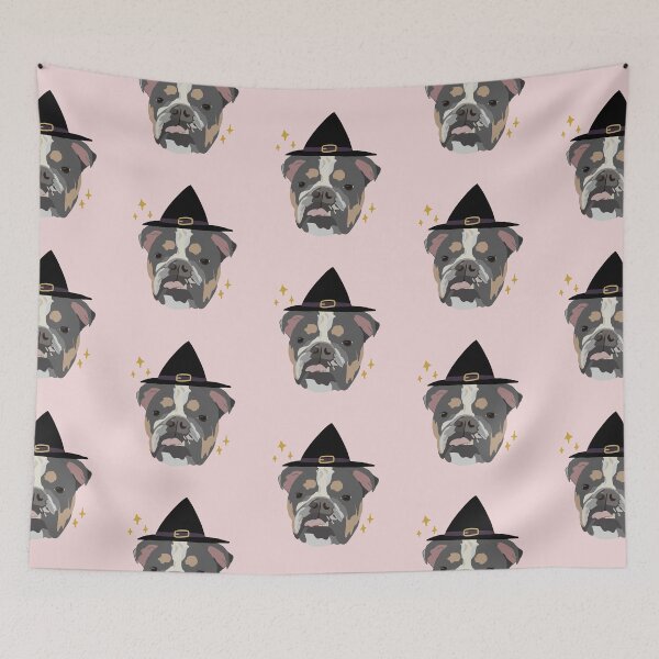 Item preview, Bulldog In A Witch Hat designed and sold by Jetewill.