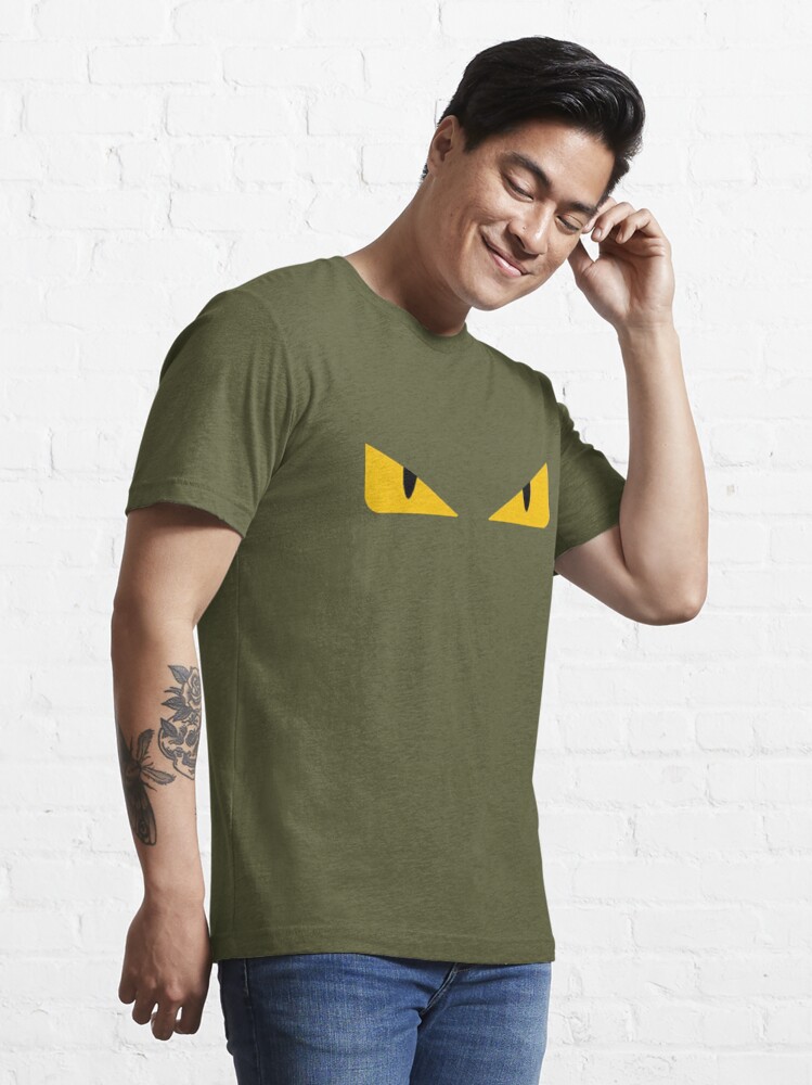 shirt with yellow eyes