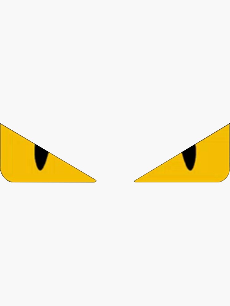 Yellow eyes | Sticker