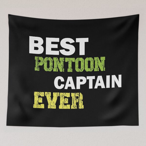 Item preview, Best Pontoon Captain Ever Vintage Gift for Mom Adult Funny Gift for Men Women Dad Mom designed and sold by ilias13.
