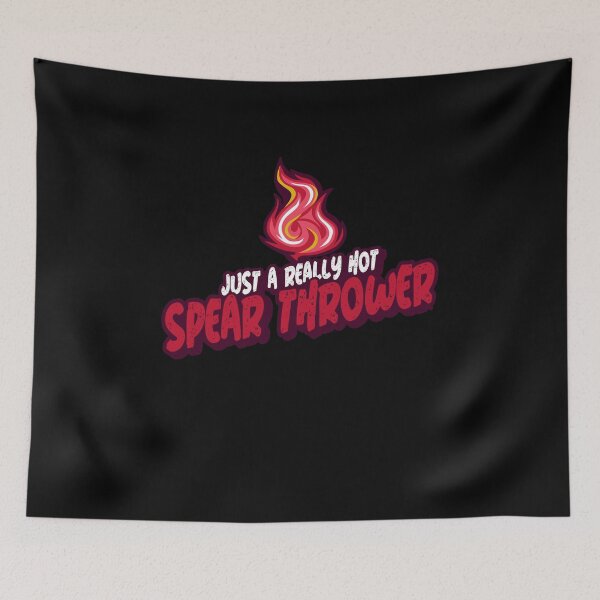 Item preview, Just A Really Hot Spear Thrower designed and sold by PunyPun.