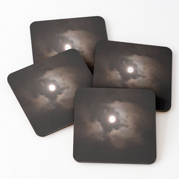 Item preview, Moonscape with a ring of clouds, taken in Devon UK designed and sold by Emma  Amies.