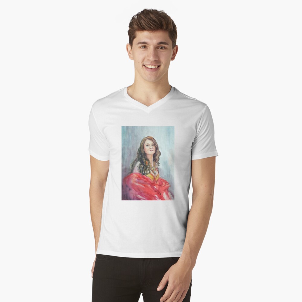 Item preview, V-Neck T-Shirt designed and sold by Anthropolog.