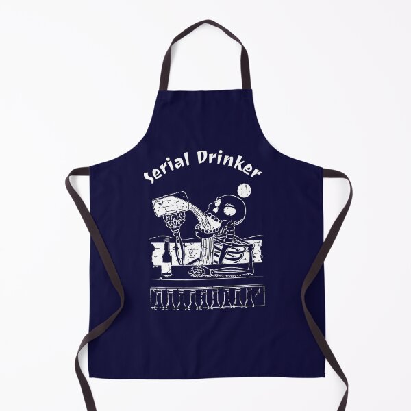 Item preview, Serial Drinker funny design designed and sold by BlascoShop.
