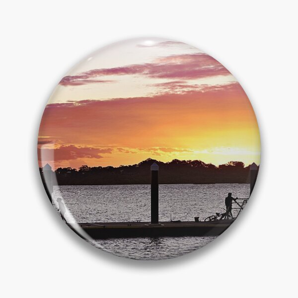 Item preview, Fishing at sunset designed and sold by Kerry LeBoutillier.
