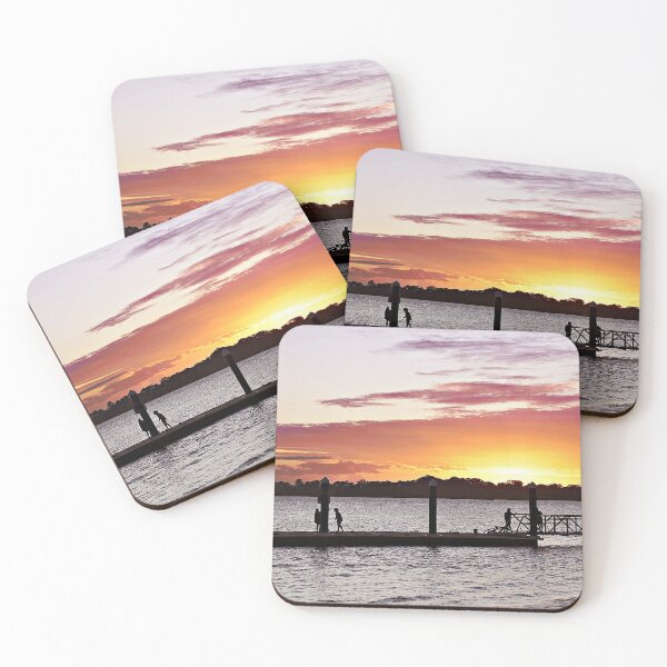 Item preview, Fishing at sunset designed and sold by Kerry LeBoutillier.