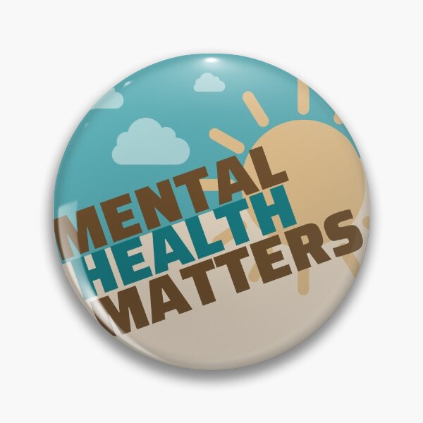 Item preview, Mental Wellbeing Health Matters designed and sold by cation-studio.