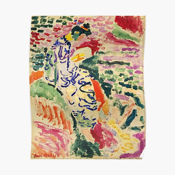 Woman Beside the Water by Henri Matisse Poster
