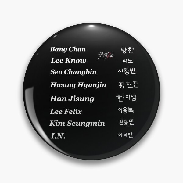 Item preview,  Sticker pack - Stray Kids member ot8 names  designed and sold by Amy Hearts.