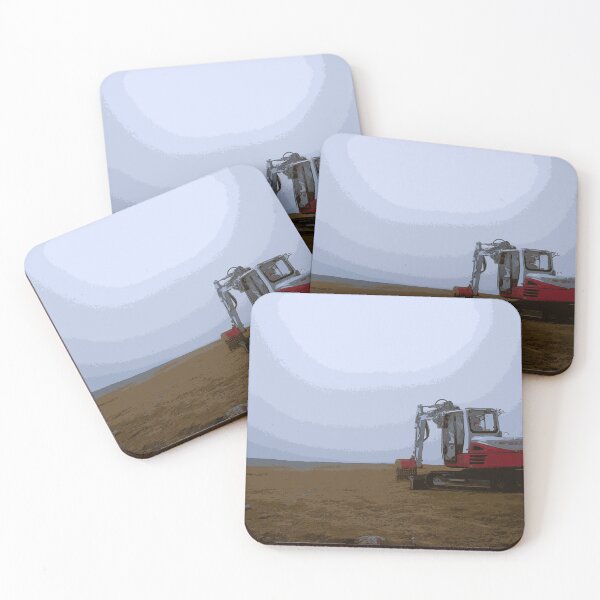 Item preview, Excavator in the fog designed and sold by Jasardpu.