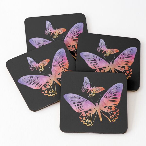 Item preview, Two Watercolor Butterflies designed and sold by Primroaddesigns.