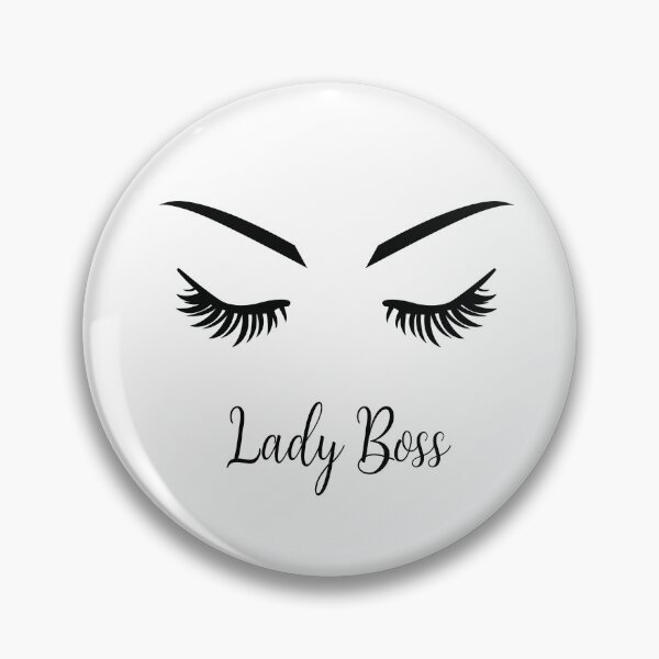 Item preview, Lady Boss with Eyelashes designed and sold by BlushPearls.