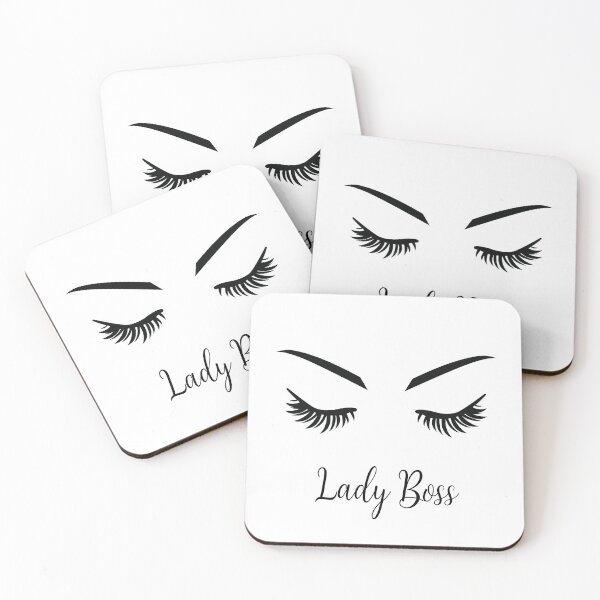 Item preview, Lady Boss with Eyelashes designed and sold by BlushPearls.