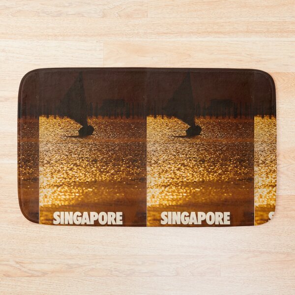 Artikelvorschau, Singapore retro poster entworfen und verkauft von stickart-marek.