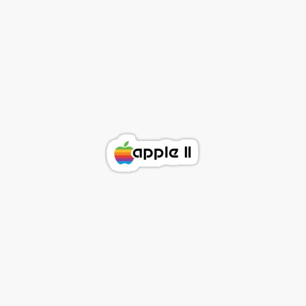 Apple II-Logo Sticker
