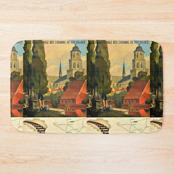 Item preview, Belge retro poster designed and sold by stickart-marek.