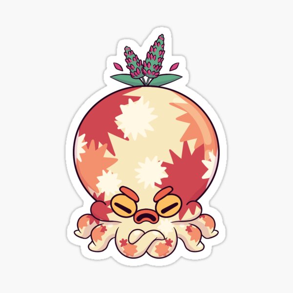 Warm Safflina Octorok Sticker