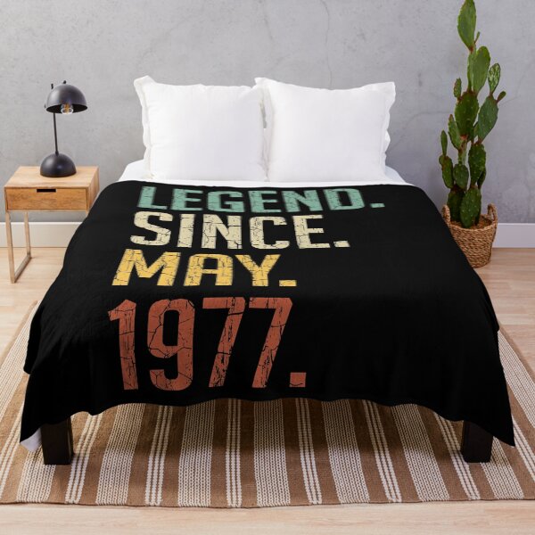 Item preview, Legend Since May 1977 44th Birthday Gift 44 Years Old Vintage May 1977 designed and sold by Takatv.