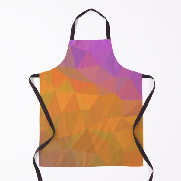 Item preview, Polygon pattern gradient pink orange designed and sold by ApArtPaintings.
