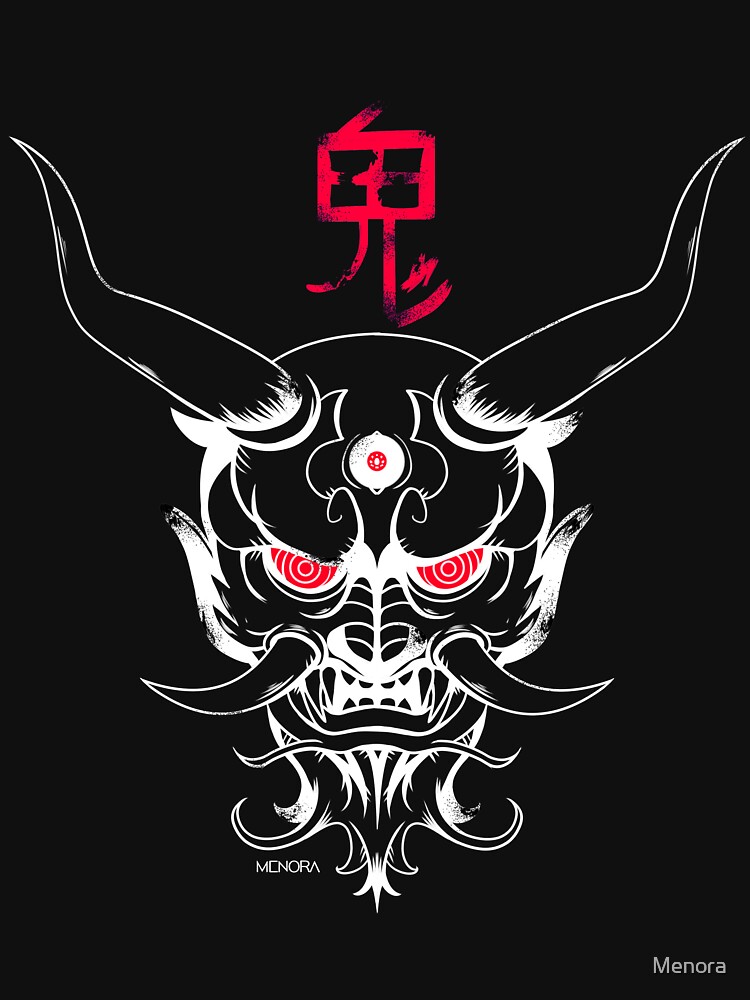 « Masque Oni (Dark version) » par Menora