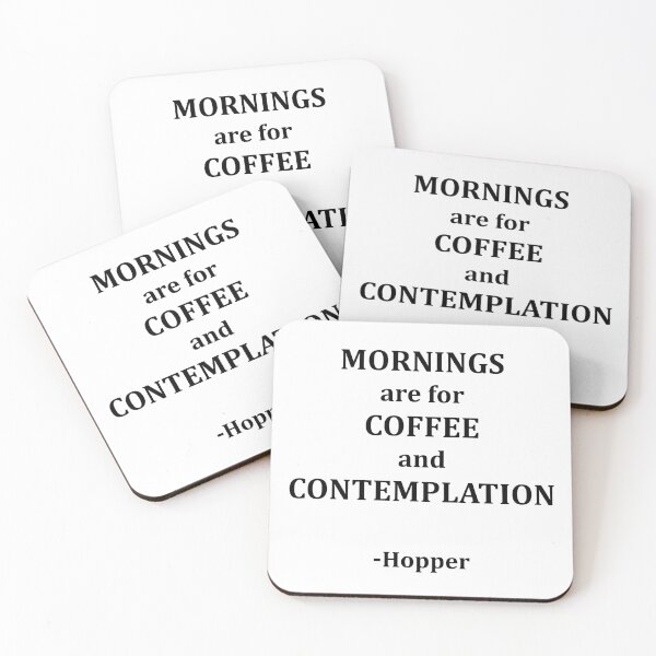 Item preview, Mornings are for Coffee and Contemplation designed and sold by FrenchFactory.