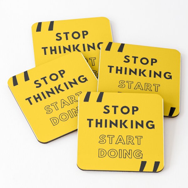Item preview, Stop Thinking Start Doing designed and sold by ReVamp  Store.