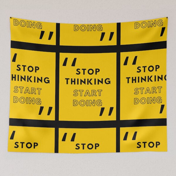 Item preview, Stop Thinking Start Doing designed and sold by ReVamp  Store.