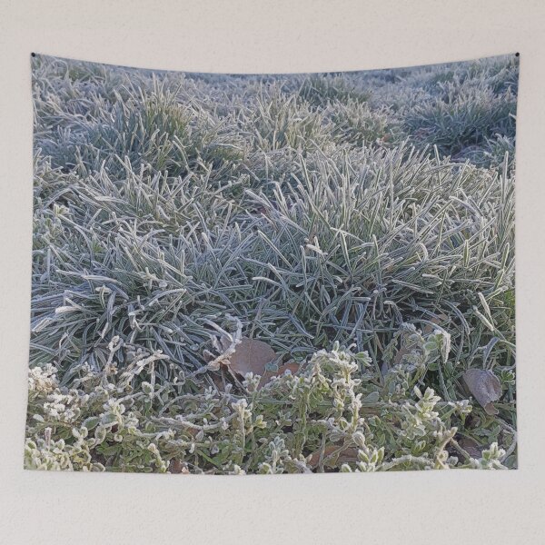 Item preview, Morning Frost on Grass designed and sold by PlanetPrints.