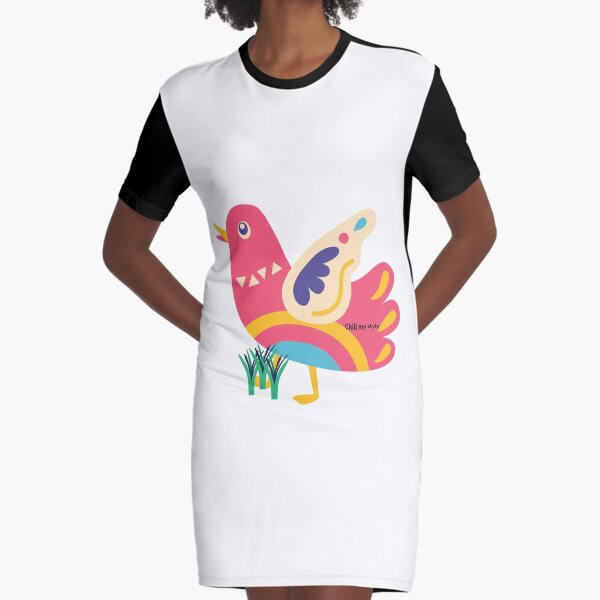 Enfriar mi estilo Vestido camiseta