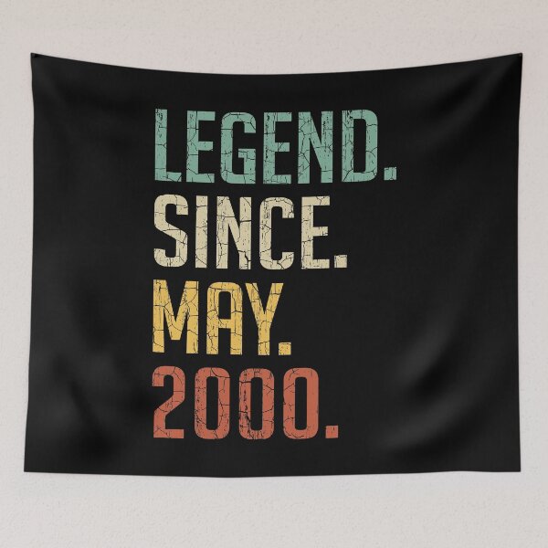 Item preview, Leyenda desde mayo de 2000 Regalo de cumpleaños número 21 21 años Vintage Mayo de 2000 designed and sold by Takatv.