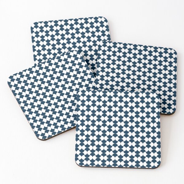 Item preview, Geometric Umbrella - Navy + White designed and sold by NolkDesign.