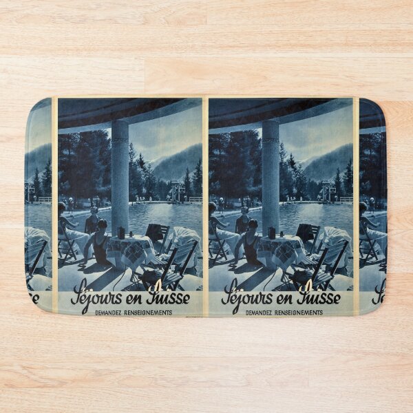 Item preview, Sejours en Suisse retro poster designed and sold by stickart-marek.