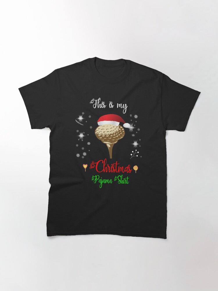 Disover This Is My Christmas Pajama Golf Classic T-Shirt