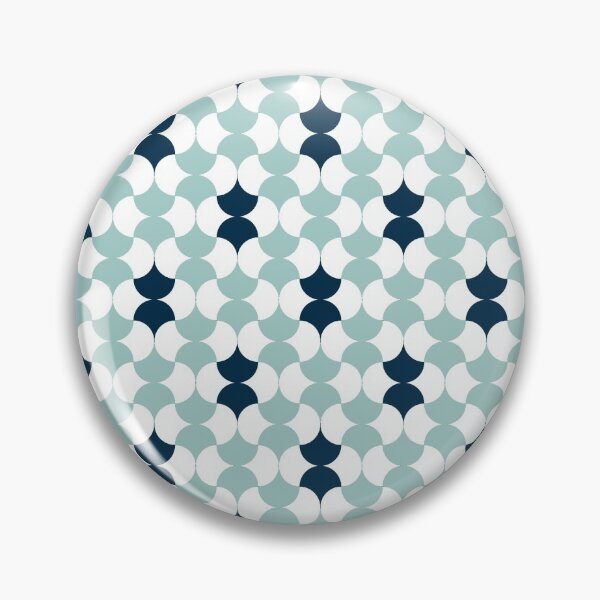 Item preview, Geometric Umbrella - Eggsjell Blue + Navy + White designed and sold by NolkDesign.