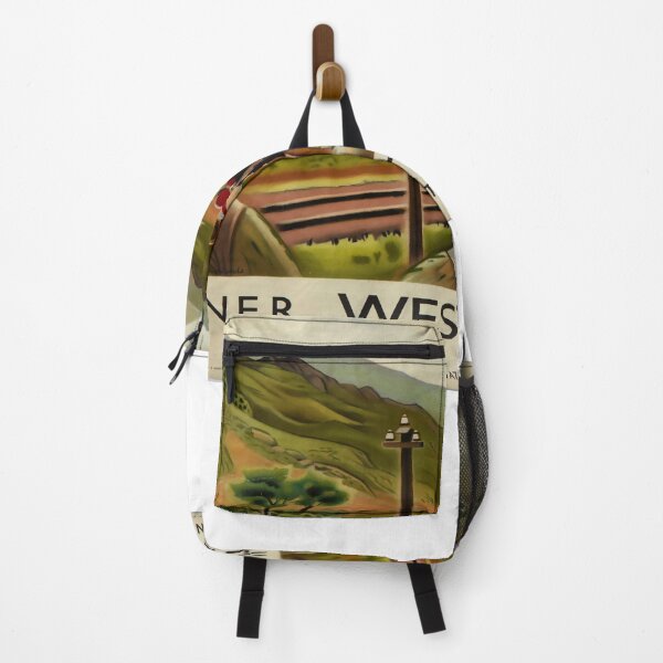Item preview, Western Highlands retro poster designed and sold by stickart-marek.