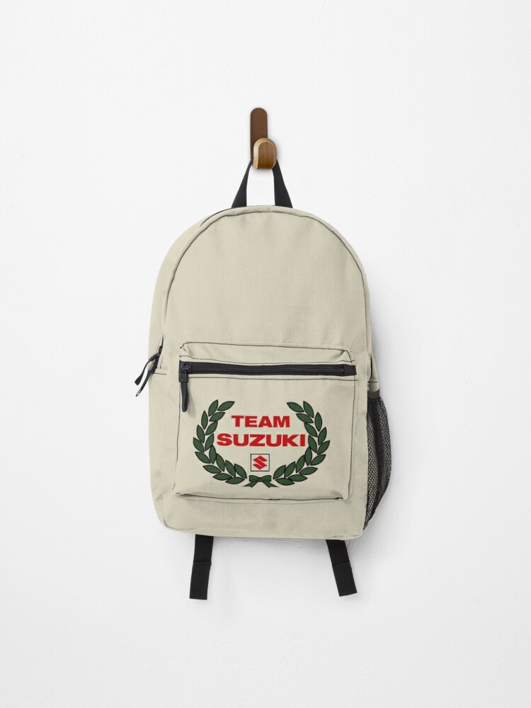 Suzuki Team champion cross motorcycles vintage 70's " Backpack for Sale by Hecksploitation | Redbubble