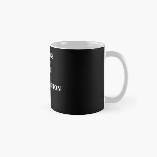 Item preview, Mornings are for Coffee and Contemplation BLACK designed and sold by FrenchFactory.
