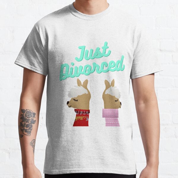 Nur geschiedene Lamas Classic T-Shirt