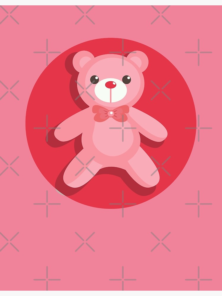 Cute Pink Teddy Bear 