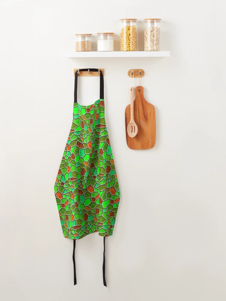 Thumbnail 4 of 6, Apron, Gradient Texture Abstract Pattern designed and sold by adityanik.